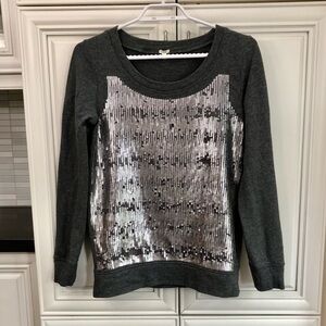 J. Crew women’s decorative sequin sweatshirt